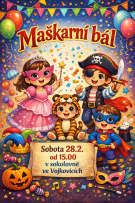 Maškarní bál pro děti 1