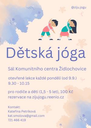 Jöga pro rodiče a děti , dospělé 1